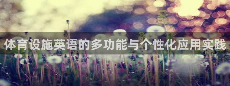 意昂平台体育：体育设施英语的多功能与个性化应用实践