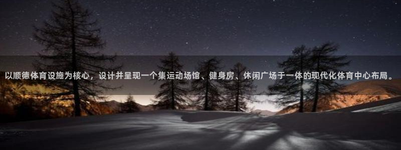 意昂体育4软件：以顺德体育设施为核心，设计并呈现一个
