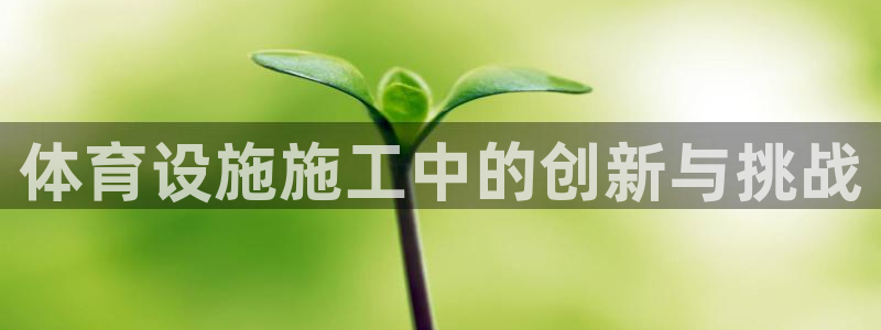 意昂4娱乐代理怎么样：体育设施施工中的创新与挑战