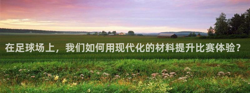 意昂4集团：在足球场上，我们如何用现代化的材料提升比